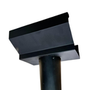Ver imagem 3 de Kit 4,75 Metros Calha Beiral Galv. Preto com Bico 75mm e Acessórios para Instalação