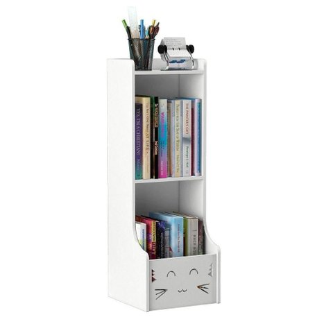 Organizador de Livros e Brinquedos Lorenzo MDF 27,5cm Woodcore