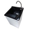 Tanque de Lavar Roupa com Torneira de Bancada + Gabinete Mdf Tanque:preto - 1