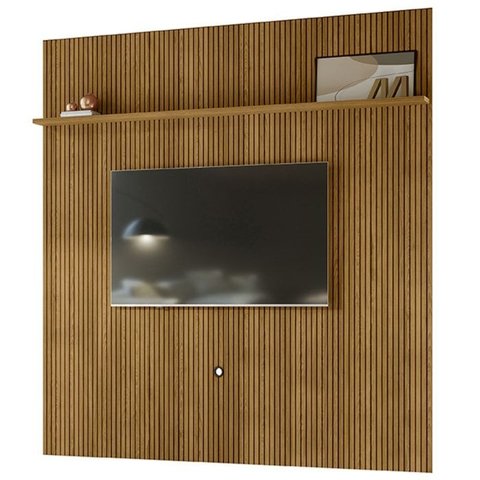 Painel Suspenso Tv 75 Pol 245x238 Cm Guapore Cumaru Madetec