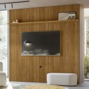 Ver imagem 6 de Painel Suspenso Tv 75 Pol 245x238 Cm Guapore Cumaru Madetec