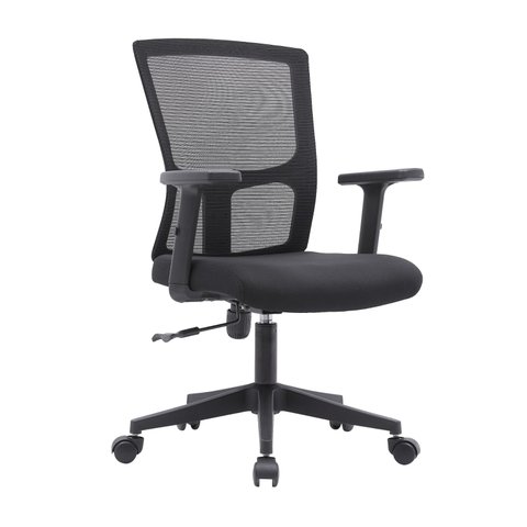 Cadeira Escritório Diretor Grid em Tela - Preta