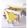 Conjunto de Mesa com Baú Cadeira Infantil Borboleta - 2