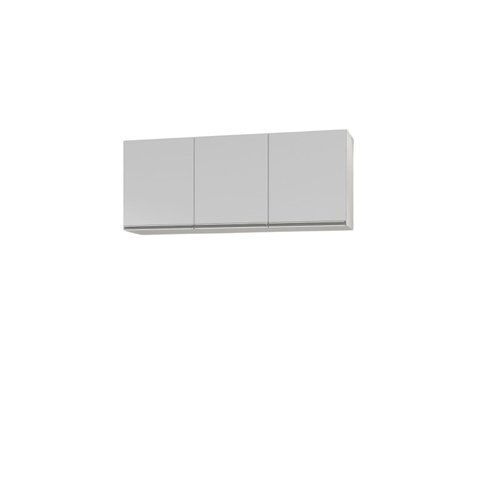 Armário de Cozinha Aéreo Nathan 120cm Branco