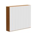 Ver imagem 2 de Guarda-Roupa Casal Modulado 8 Portas 6 Gavetas 275cm Multimóveis Crrui-GRP117 Madeirado/Branco