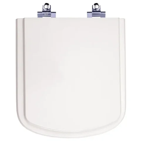 Assento Sanitário Laqueado Soft Close Dama Senso Branco para vaso Roca