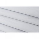 Ver imagem 5 de Cabeceira Casal Reta Luxo 140x60 Courino Branco - Tachas Fumê