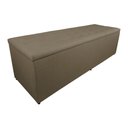 Ver imagem 2 de Calçadeira Recamier Baú Casal King 190cm Juliana Suede Capuccino