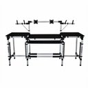 Ver imagem 1 de Rack Titanium Linear RAV-L Ideal Para Set DJ Conta com Suporte Vesa Para 2 Monitores LCD 24"