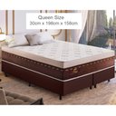 Ver imagem 2 de Cama Box Queen e Colchão Molas Ensacadas Gazin Palace 198cm x 158cm
