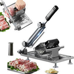 Cortador Manual de Carne Frios Legumes Aço Inoxidável Fatiador Re113 Snel Home - 2