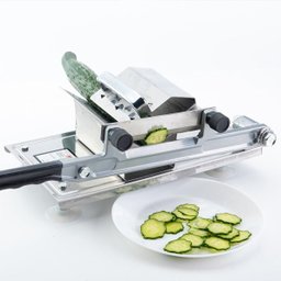 Cortador Manual de Carne Frios Legumes Aço Inoxidável Fatiador Re113 Snel Home - 11