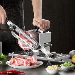 Cortador Manual de Carne Frios Legumes Aço Inoxidável Fatiador Re113 Snel Home - 12
