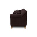 Ver mais imagens de Sofá Decorativo 180cm 2 Lugares com 4 Almofadas Armstrong Suede Café - Gran Belo