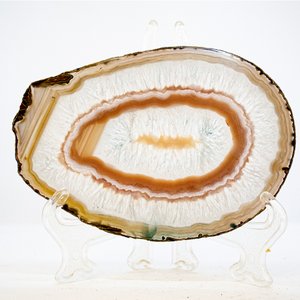 Chapa de Ágata Pedra Natural Platter Placa Exclusiva