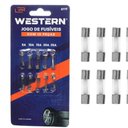 Ver imagem 3 de Jogo de Fusiveis Automotivo Western com 10 Pecas