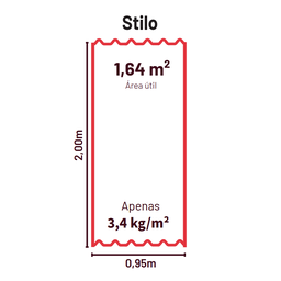Telha Ecologica Stilo Marrom 3mm 2,00x0,95m Onduline Unico - 6