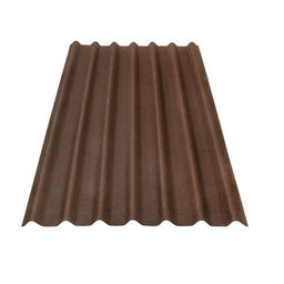 Telha Ecologica Stilo Marrom 3mm 2,00x0,95m Onduline Unico - 1