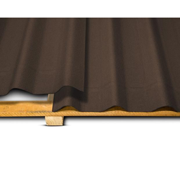 Telha Ecologica Stilo Marrom 3mm 2,00x0,95m Onduline Unico - 4