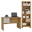 Ver imagem 1 de Mesa para Computador Byte e Multiuso Flex Cinamomo Off White - Valdemóveis