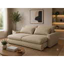 Ver imagem 1 de Sofa Curve 2.50 Nobly Linho Bege
