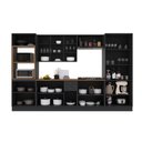 Ver imagem 5 de Cozinha Modulada Completa Americana 100% MDF 350cm com Rodapé Provence Multimóveis Crink-CPL002