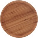 Ver imagem 5 de 5 Pratos Redondos Bambu 20cm Bandejas Servir Decorar Multiuso Round Lyor