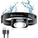 Ver imagem 1 de Lanterna de Cabeça Led Recarregável Prova D'água