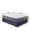 Base Box Baú King Bipartido 193x203 Suede com Colchão Relax Fresh Molas Ensacadas - 3