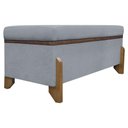 Ver imagem 6 de Puff Recamier Versallies 150 Cm Concreto Bouclé