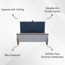 Ver imagem 4 de Puff Recamier Versallies 150 Cm Concreto Bouclé