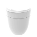 Ver imagem 5 de Lixeira Redonda Crippa Pequena Cozinha Pia com Aro Interno 2,5l Branco