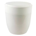 Ver imagem 1 de Lixeira Redonda Crippa Pequena Cozinha Pia com Aro Interno 2,5l Branco