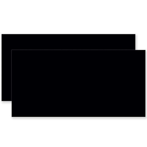 Porcelanato Stelar Black Polido Retificado Preto 80X160Cm