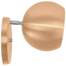 Arandela Retrô Bola Lavabo Banheiro Corredor Sacada Cobre - 5