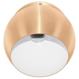 Arandela Retrô Bola Lavabo Banheiro Corredor Sacada Cobre - 12