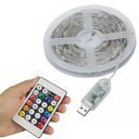 Ver imagem 1 de Fita Led Aplicativo App Controle 5 Metros Celular Smartphone Cores Rgb Ajustavel Ip68 Decoraçao Nata