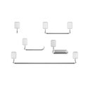 Ver imagem 1 de Kit de Acessórios 5 Peças Docolpop Cromado - Docol