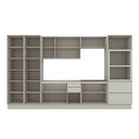 Ver imagem 4 de Cozinha Completa Fineze 12 Portas 4 Gavetas com Vidro 100% MDF CEC263 Areia Hp/Cinamomo - Henn