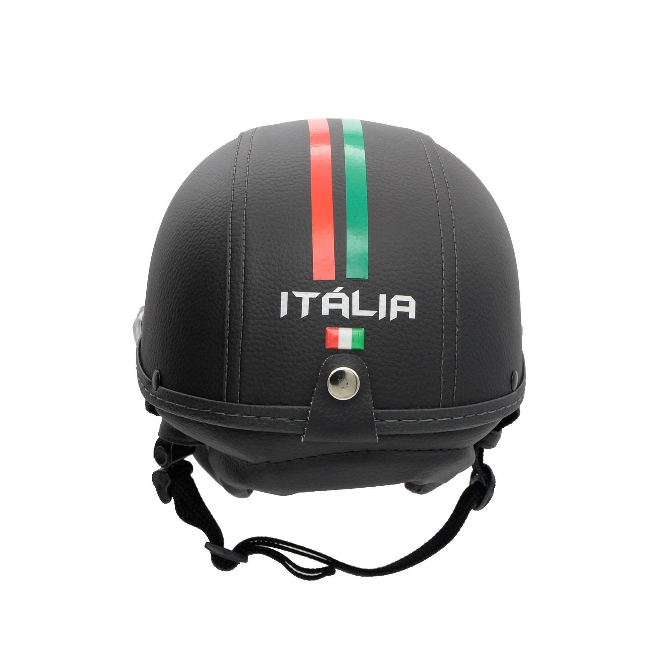 Capacete Coquinho Br 101 Italia Preto Vision Cristal M - 3