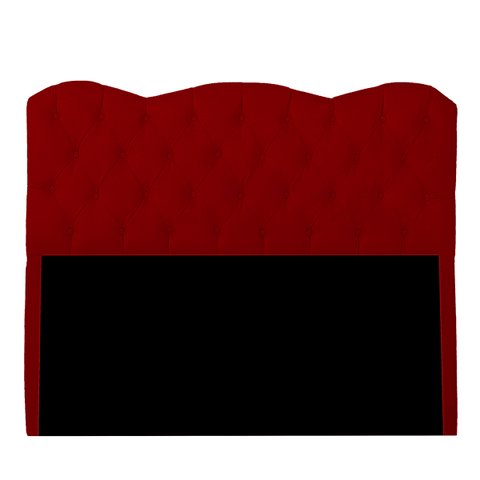 Cabeceira Casal Estofada para Cama Box Verona Veludo