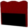Cabeceira Casal Estofada para Cama Box Verona Veludo - 5