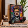 Quadro Decorativo Quarto Épico Frida Kahlo Pop Art Grafite - 3