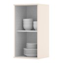 Ver imagem 2 de Armário Aéreo 1 Porta 35 cm Évelin Off White – Henn