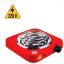 Ver imagem 1 de Fogão Fogareiro Elétrico Portátil 220v 1 Boca Compacto, Prático e Seguro para Cozinhar em