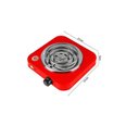 Ver imagem 4 de Fogão Fogareiro Elétrico Portátil 220v 1 Boca Compacto, Prático e Seguro para Cozinhar em