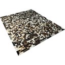 Ver imagem 2 de Tapete de Couro Marrom Misto 2,00x2,40 com Bordas Pç 5x5cm