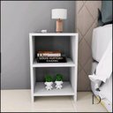 Ver imagem 1 de Mesa de Cabeceira Em MDF Para Cama de Casal e Solteiro.