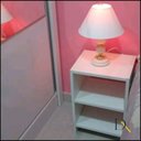 Ver imagem 4 de Mesa de Cabeceira Em MDF Para Cama de Casal e Solteiro.