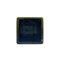 Ver imagem 6 de Cachepot Decorativo Ceramica Azul Borda Dourada 10x10 Espressione Cachepot Decorativo Quadrado, Vaso